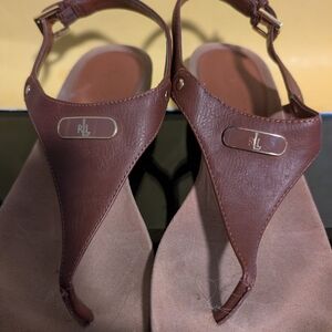 Women's BrownLauren Ralph Lauren Sandals Size 8